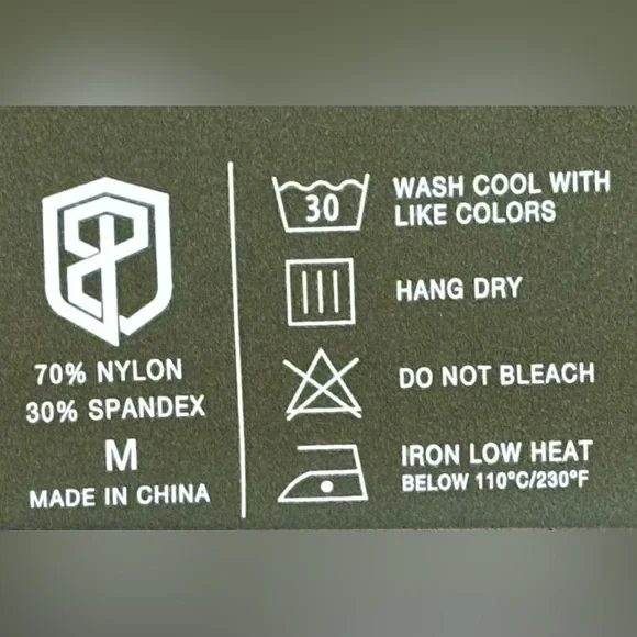 NWT Born Primitive Inspire Legging - Tactical Green Size M - Picture 4 of 5